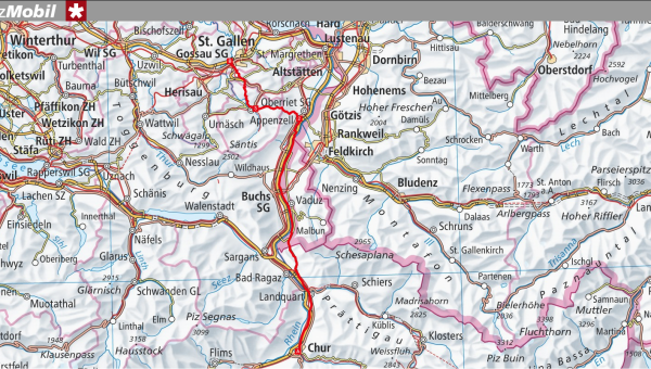 Etappe 05 | Chur > St. Gallen