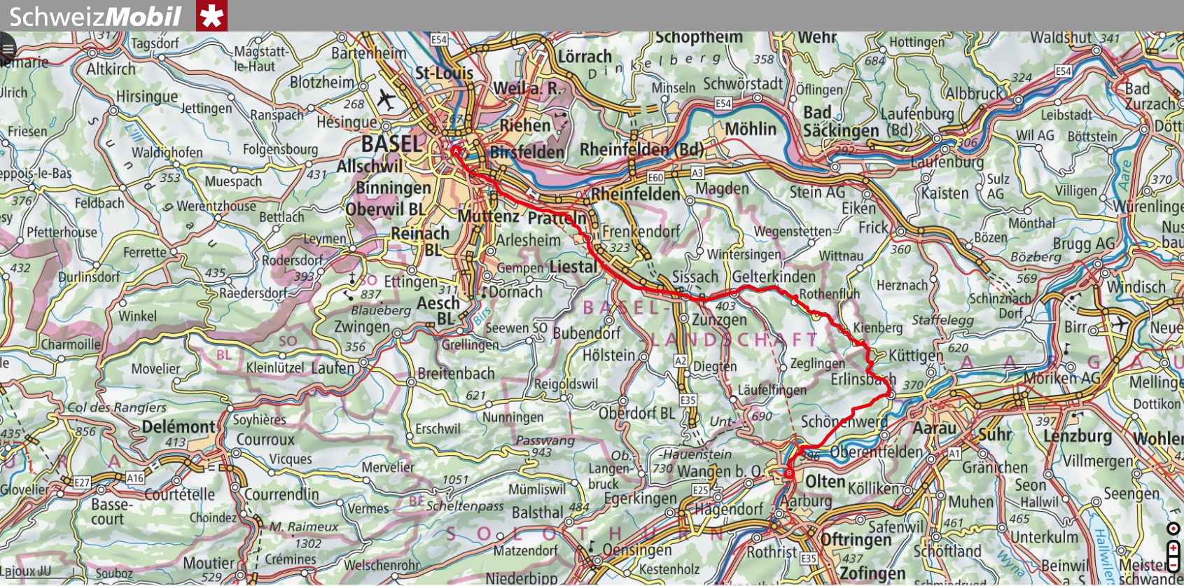 Etappe 08 | Basel > Olten