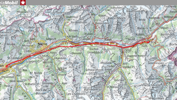 Etappe 14 | Sion > Brig