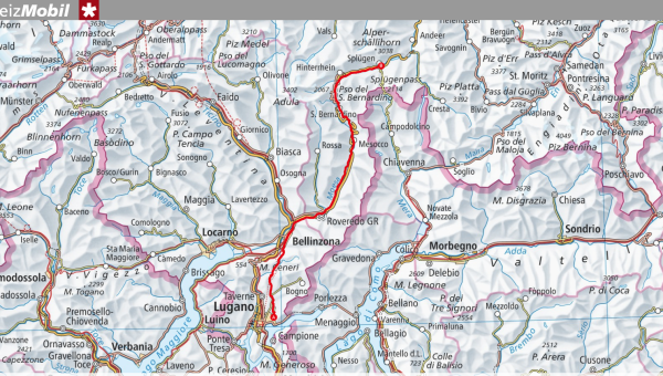 Etappe 17 | Viganello > Splügen