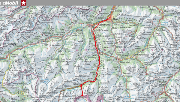 Etappe 18 | Splügen > Chur